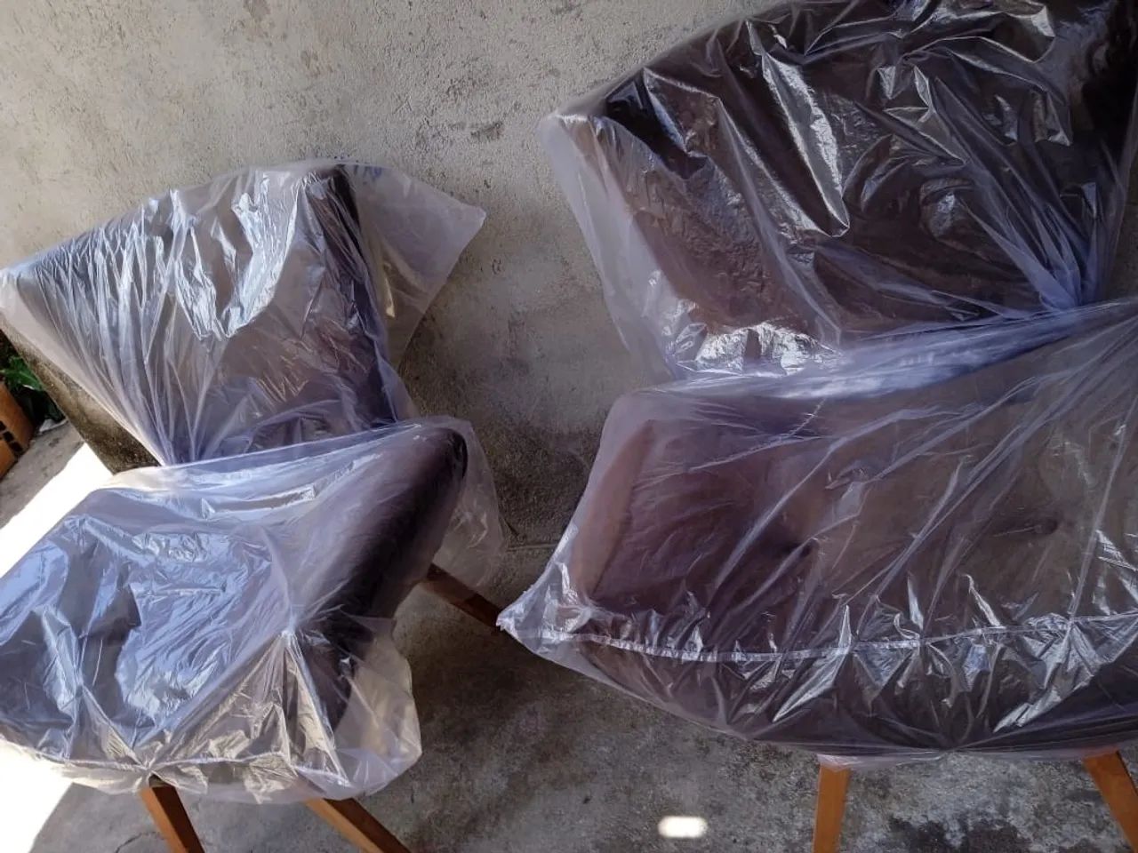 Poltronas na cor Marron - Foto 4