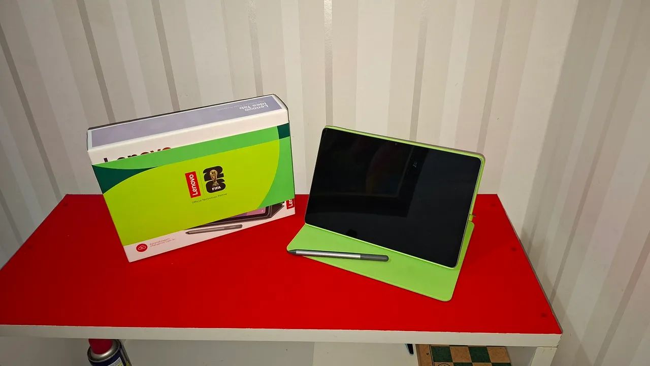 TABLET COM CANETA IDEA TAB MUITO NOVO (Edição limitada copa do mundo)