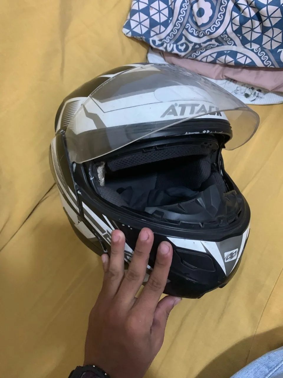 Capacete attack tamanho 58 - Foto 3