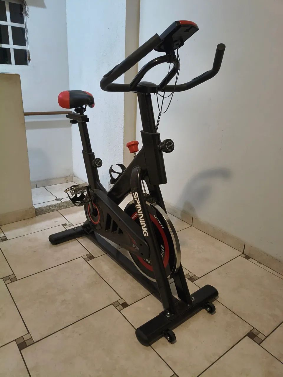  Bicicleta Ergometrica Spinning AB-9301/11 preta - Foto 2