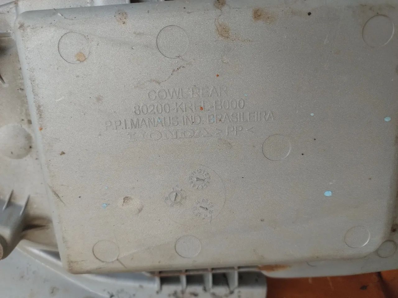 Carenagem rabeta traseira (bagageiro) da Honda Bros 160 - Foto 2