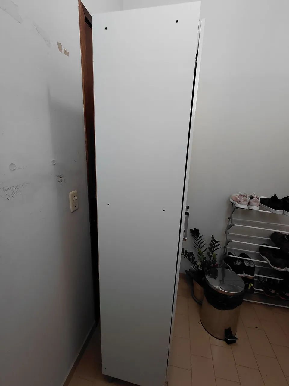 Armário Multiuso Branco 2 Portas - Ótimo Estado! - Foto 5