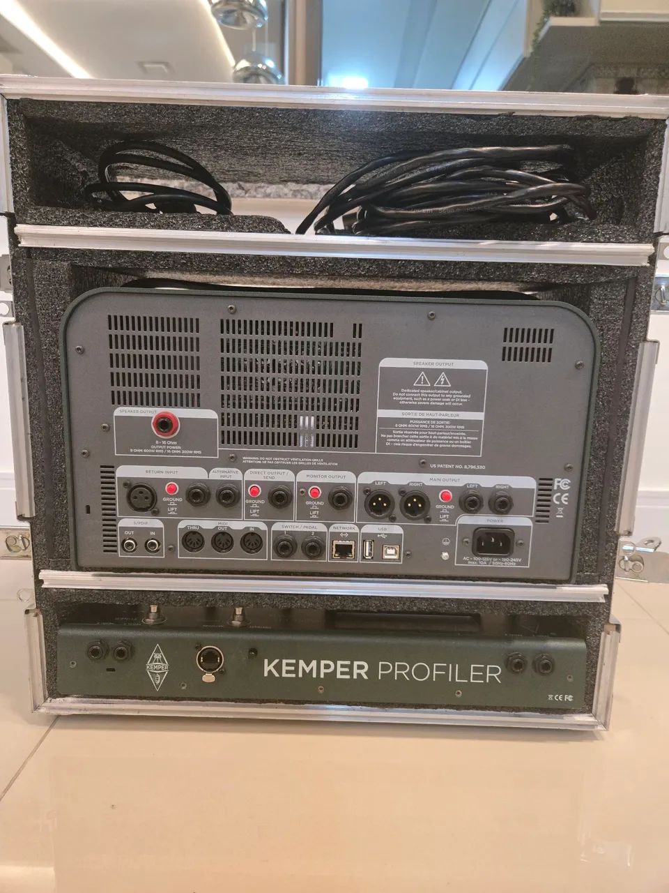 Kemper Profiler Power Head 600W + Kemper Remote + Case Rígido (Rig