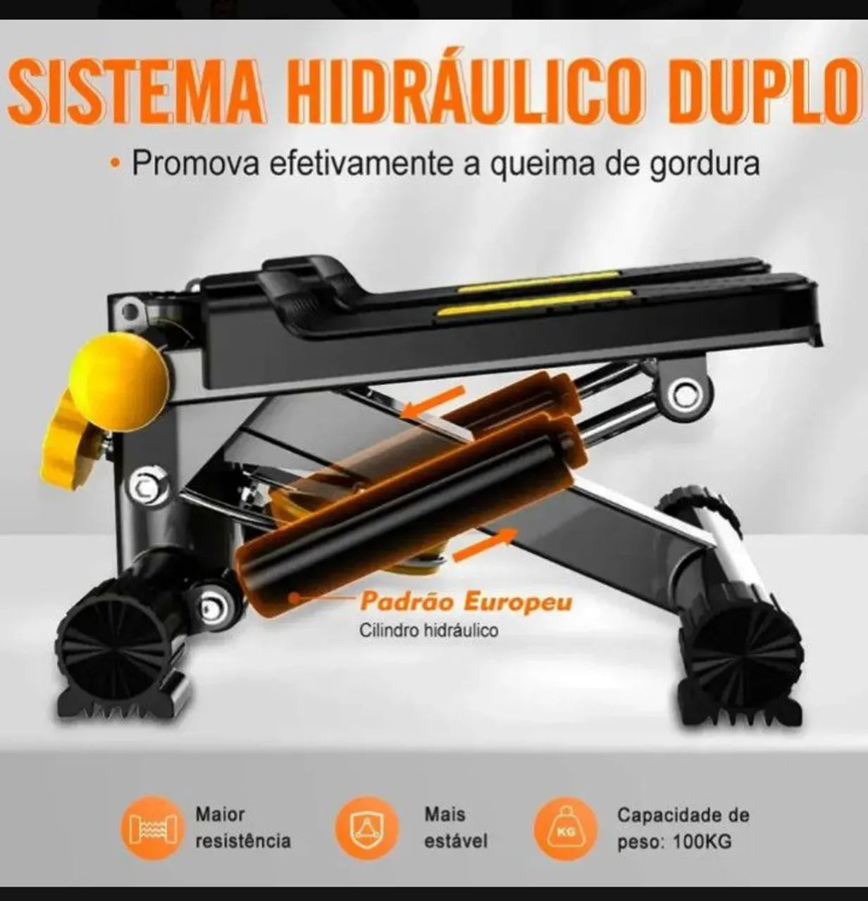 Mini Stepper (Simulador de Caminhada) novo - Foto 5