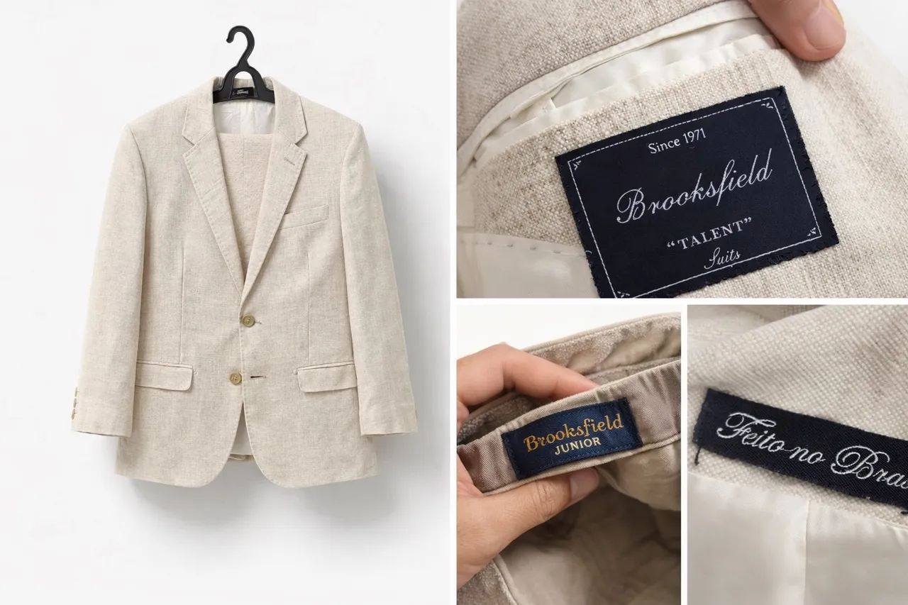 Vender rápido - Terno de linho Infanto juvenil  - Foto 2