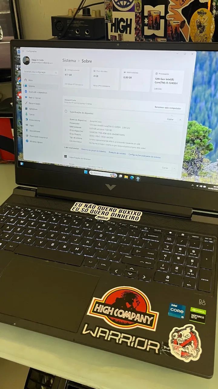 ?VENDO NOTBOOK GAMER? - Foto 3