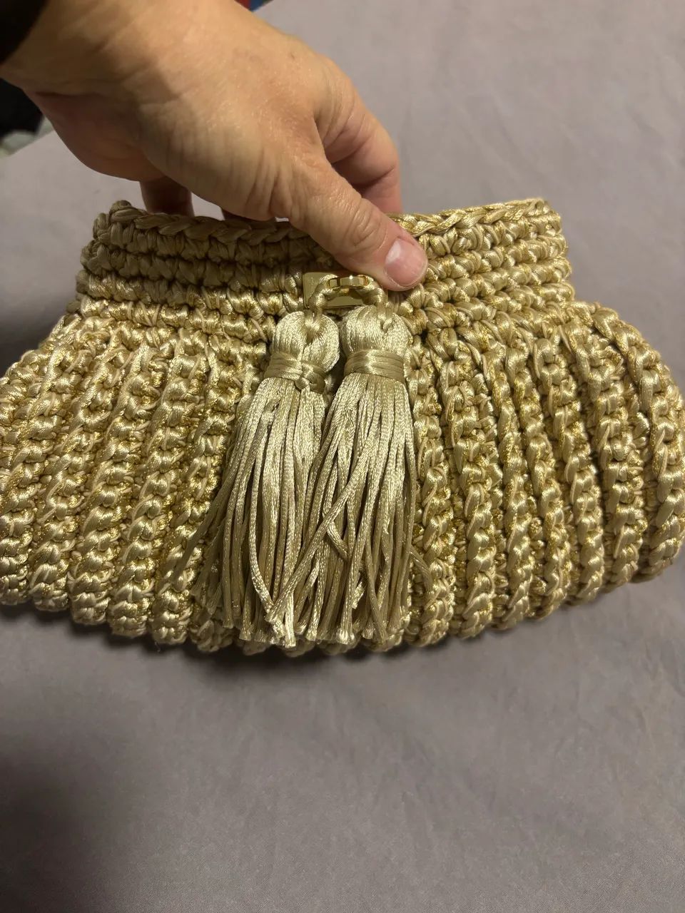 Bolsa crochê Catarina Mina 