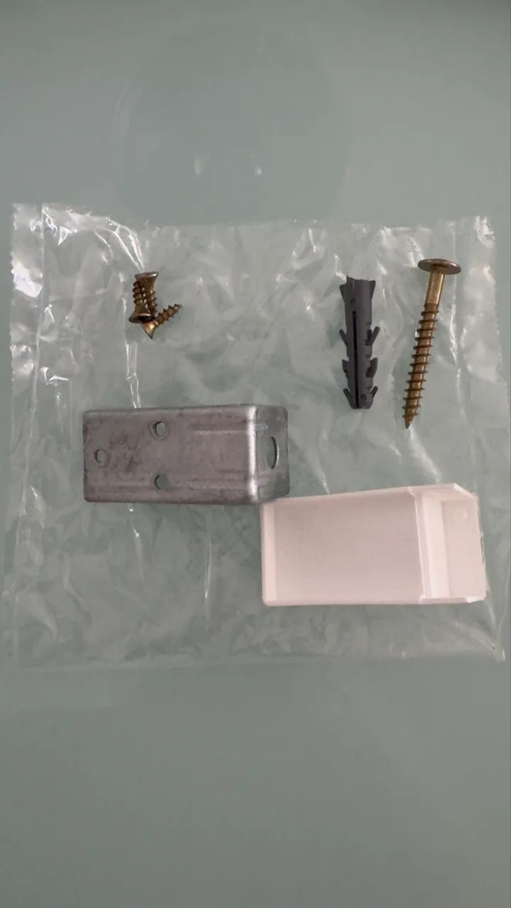 Kit Cantoneira Com 10 Suporte L + Capa L + Parafusos + Bucha . - Foto 4