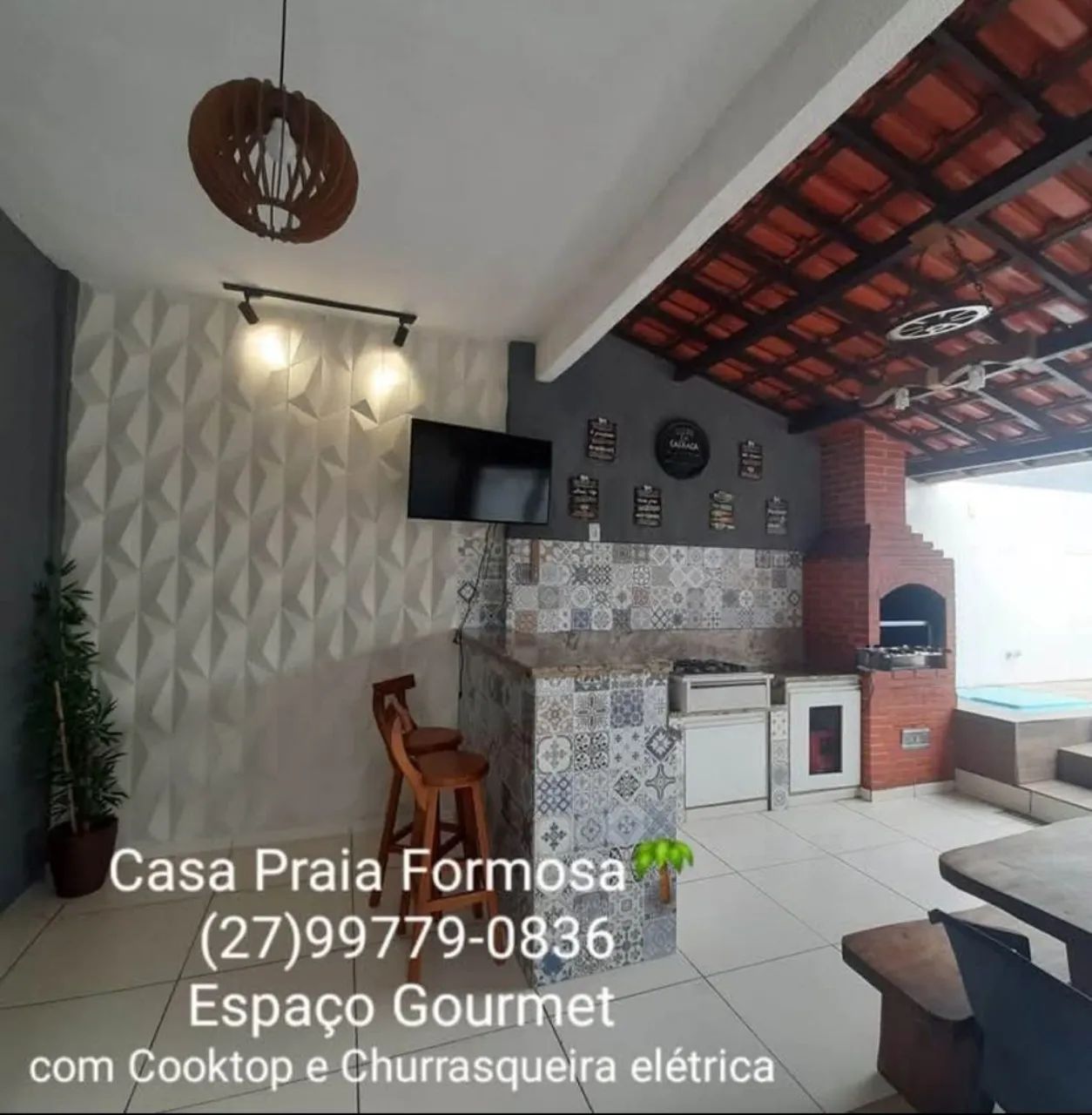 Alugo Casa com Piscina - Temporada e finais de semana/ Praia Formosa - Aracruz -ES - Foto 7