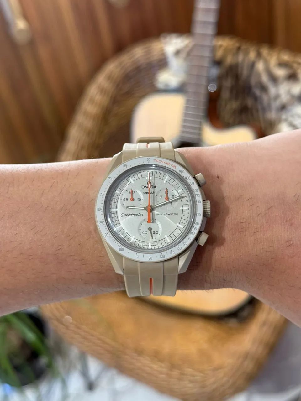 Relógio Omega X Swatch Jupiter - ? OPORTUNIDADE ? - Foto 4