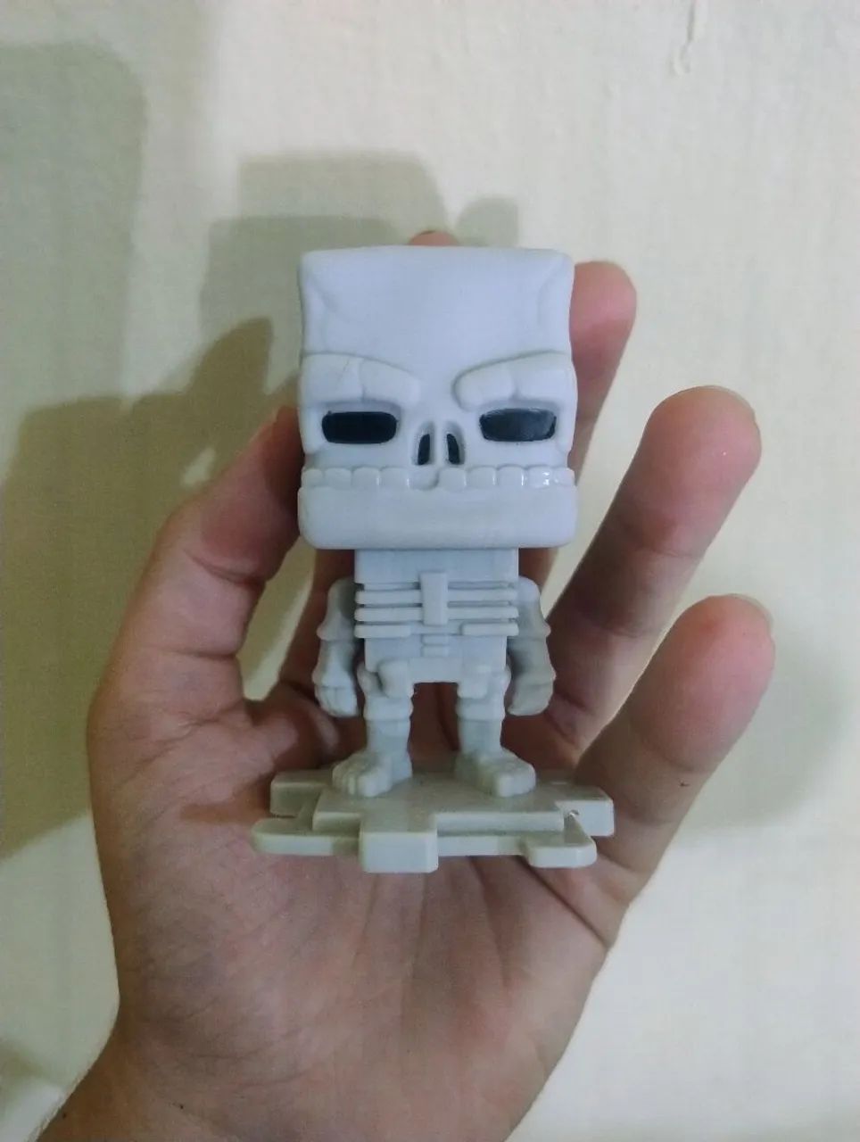 Boneco Esqueleto Minecraft 