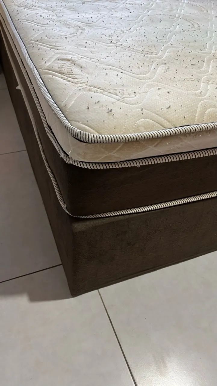 Cama Box com Colchão de Molas Ensacadas + Base - Foto 3
