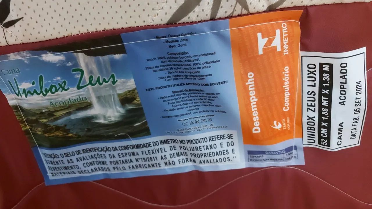 Cama Unibox Espuma.   (NÃO ENTREGO) - Foto 3