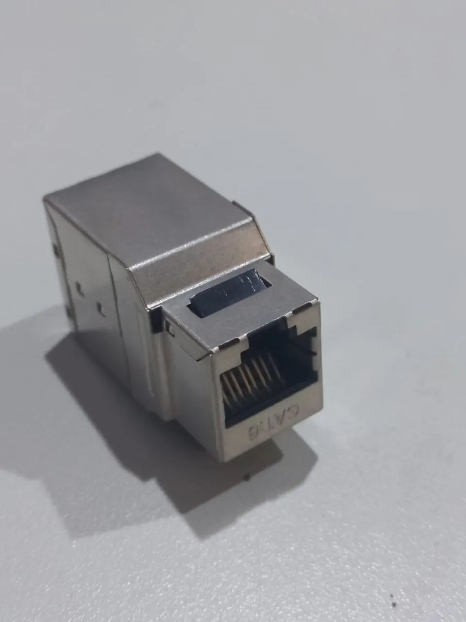 Conectores Fêmea / Fêmea RJ45 CAT-6 blindado; - Foto 2