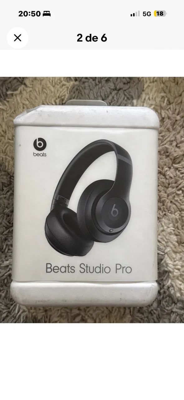 Fone de ouvido Beats Studio pro (novo) 