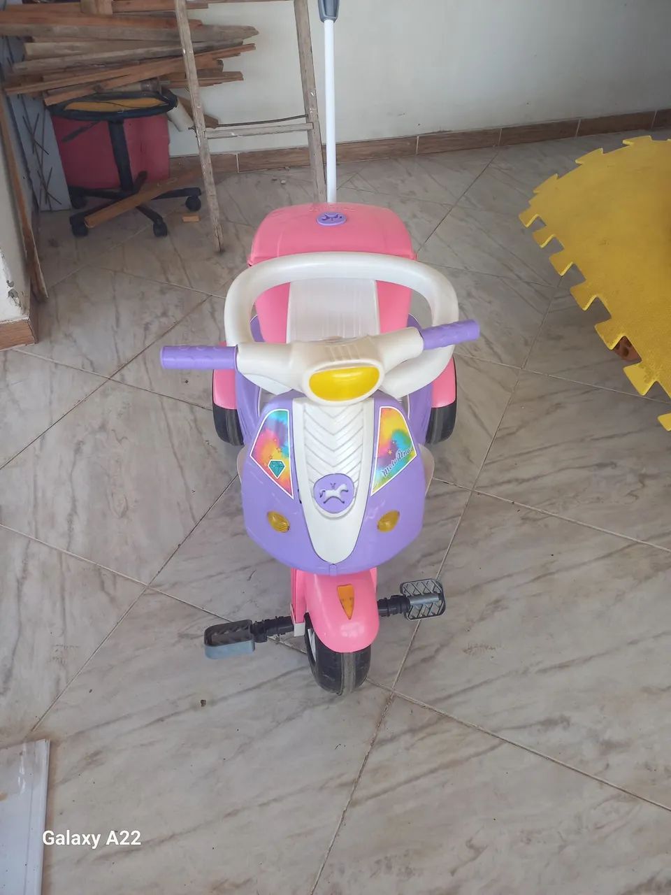 Cama e motoquinha infantil  - Foto 3
