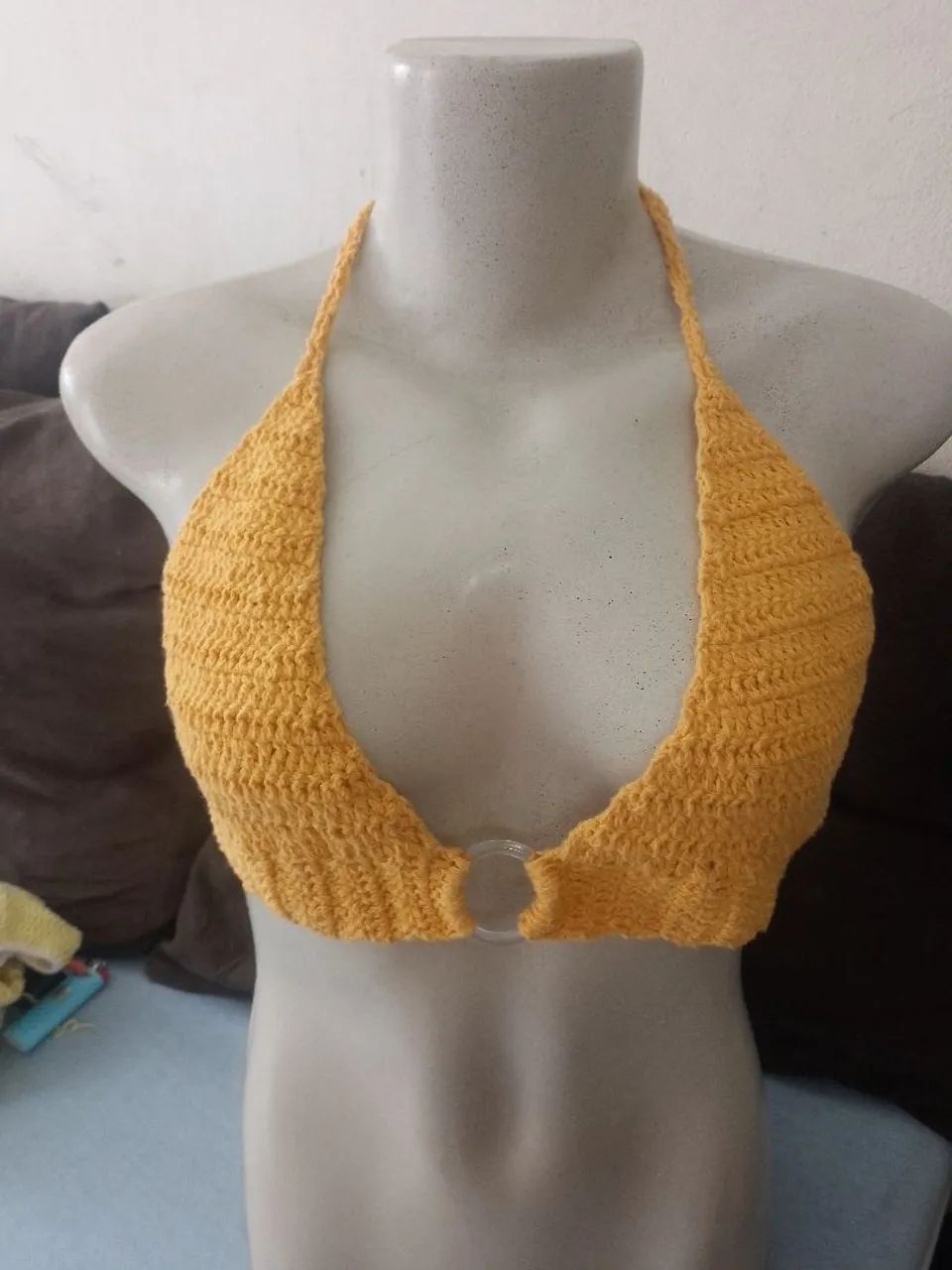 Top em crochê  - Foto 3