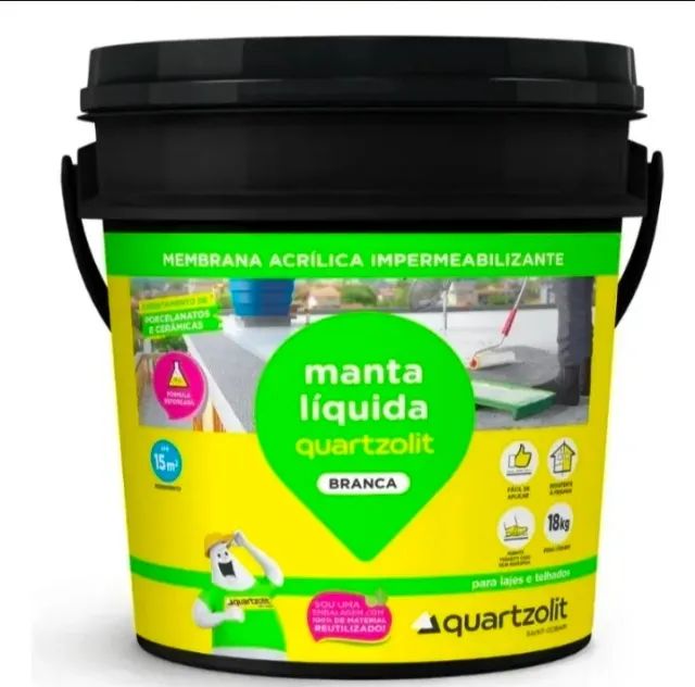 Mata líquida impermeabilizante quartizolite 