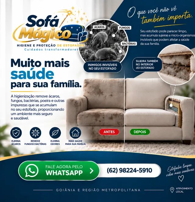 Limpeza de Sofá