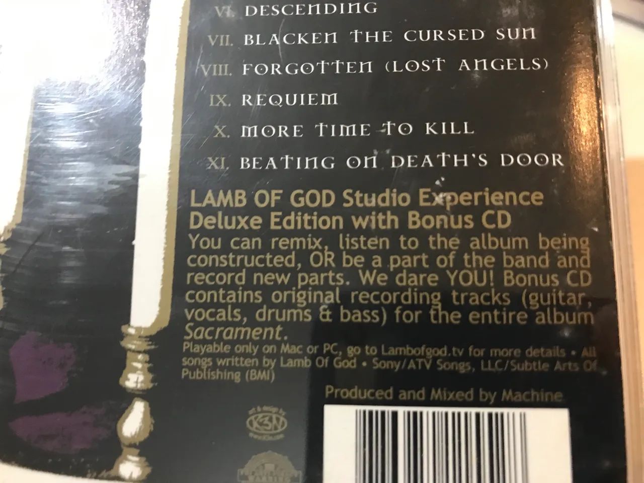 Cd raríssimo lamb of god - producer edition  - Foto 2