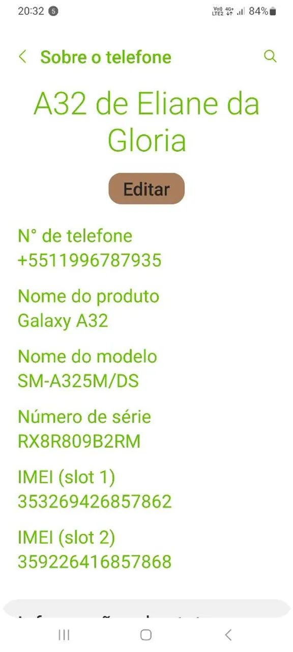 Celular em bom estado