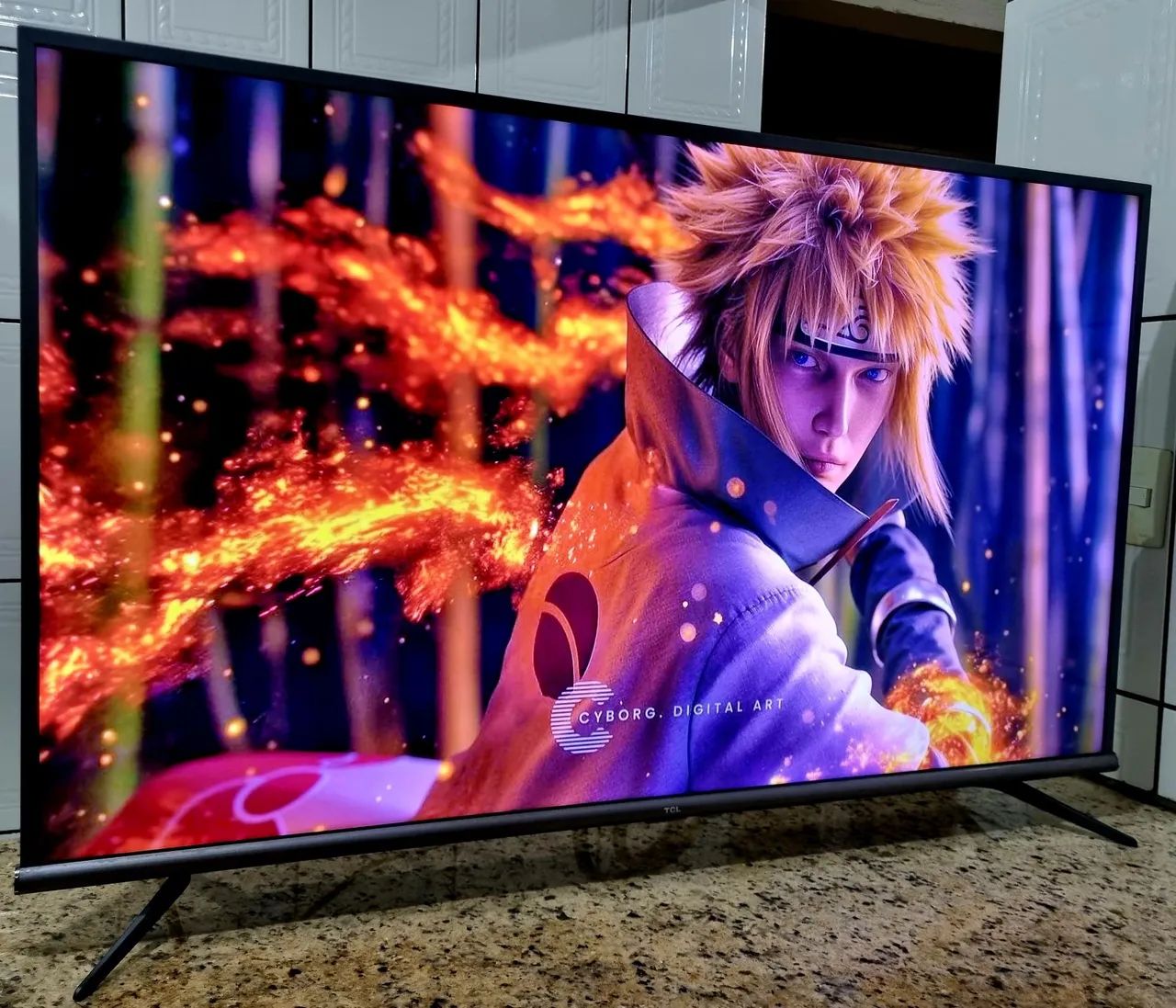Tv Smart 50 polegadas TCL Android 4k  - Foto 4