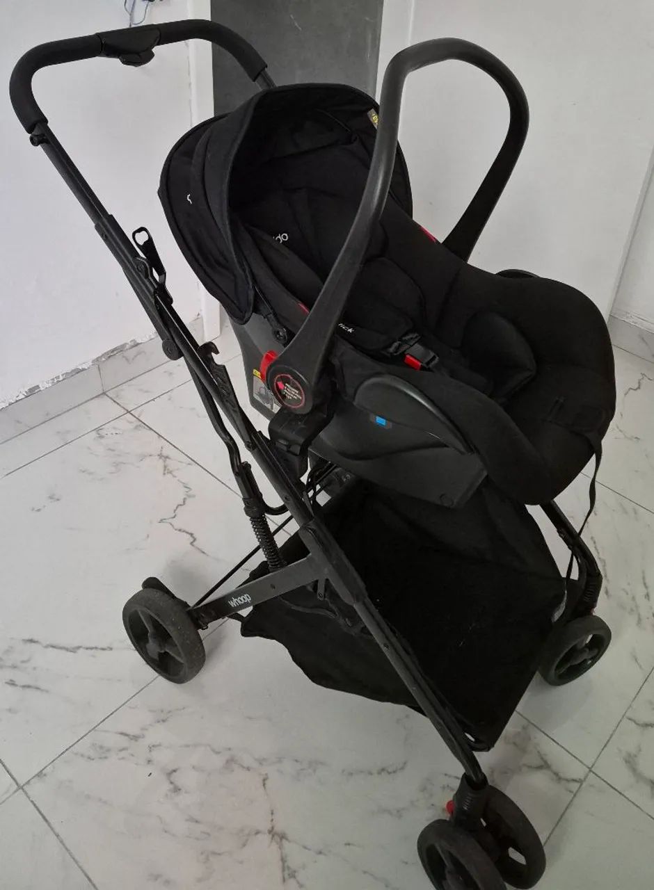 Carrinho de bebe kiddo vox + bebe conforto  - Foto 5