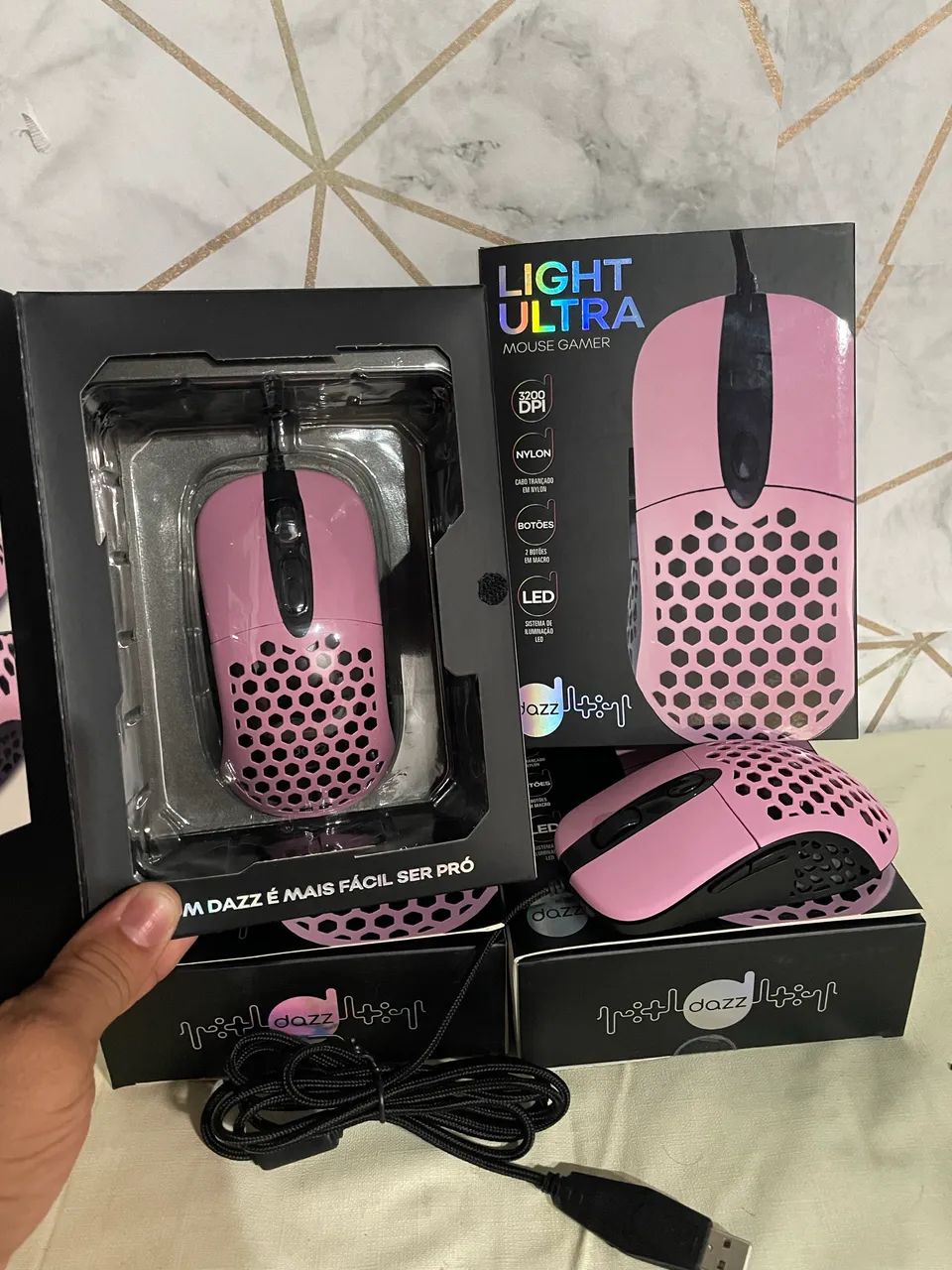 Mouse Gamer Dazz Light Ultra "57,90"