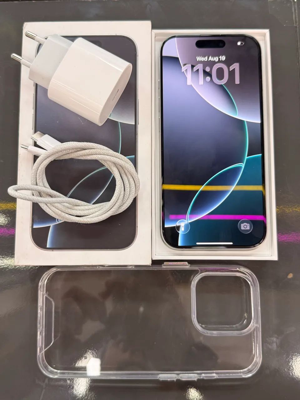 IPHONE 16 PRO 256GB WHITE TITANIUM 
