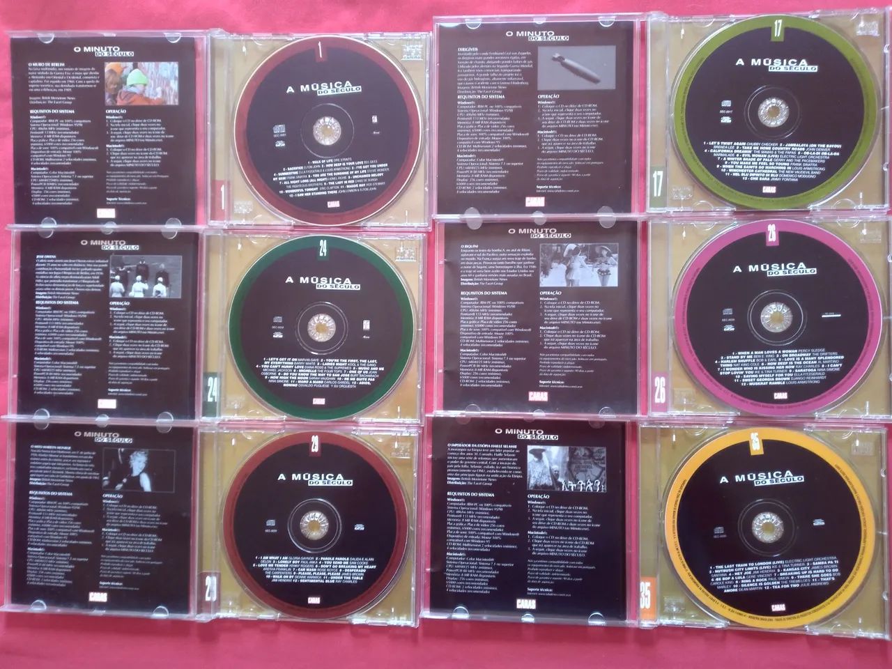 CDS A MÚSICA DO SÉCULO REVISTA CARAS - Foto 2