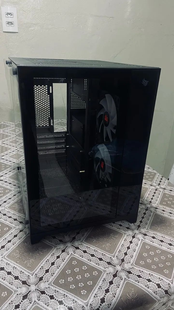 Gabinete com 2 fans e uma fonte - Foto 3