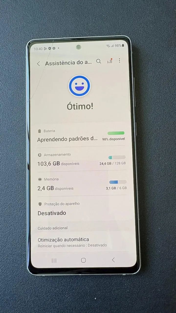 Samsung Galaxy S20 FE 128GB ? Cloud White - Usado - Foto 2