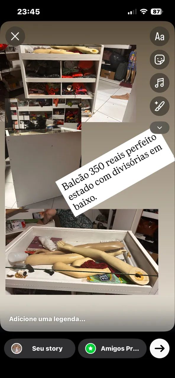 Vários balcão e caixa de loja - Foto 2