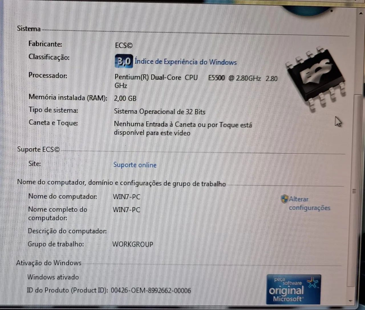 Computador completo, incluindo o móvel  - Foto 4