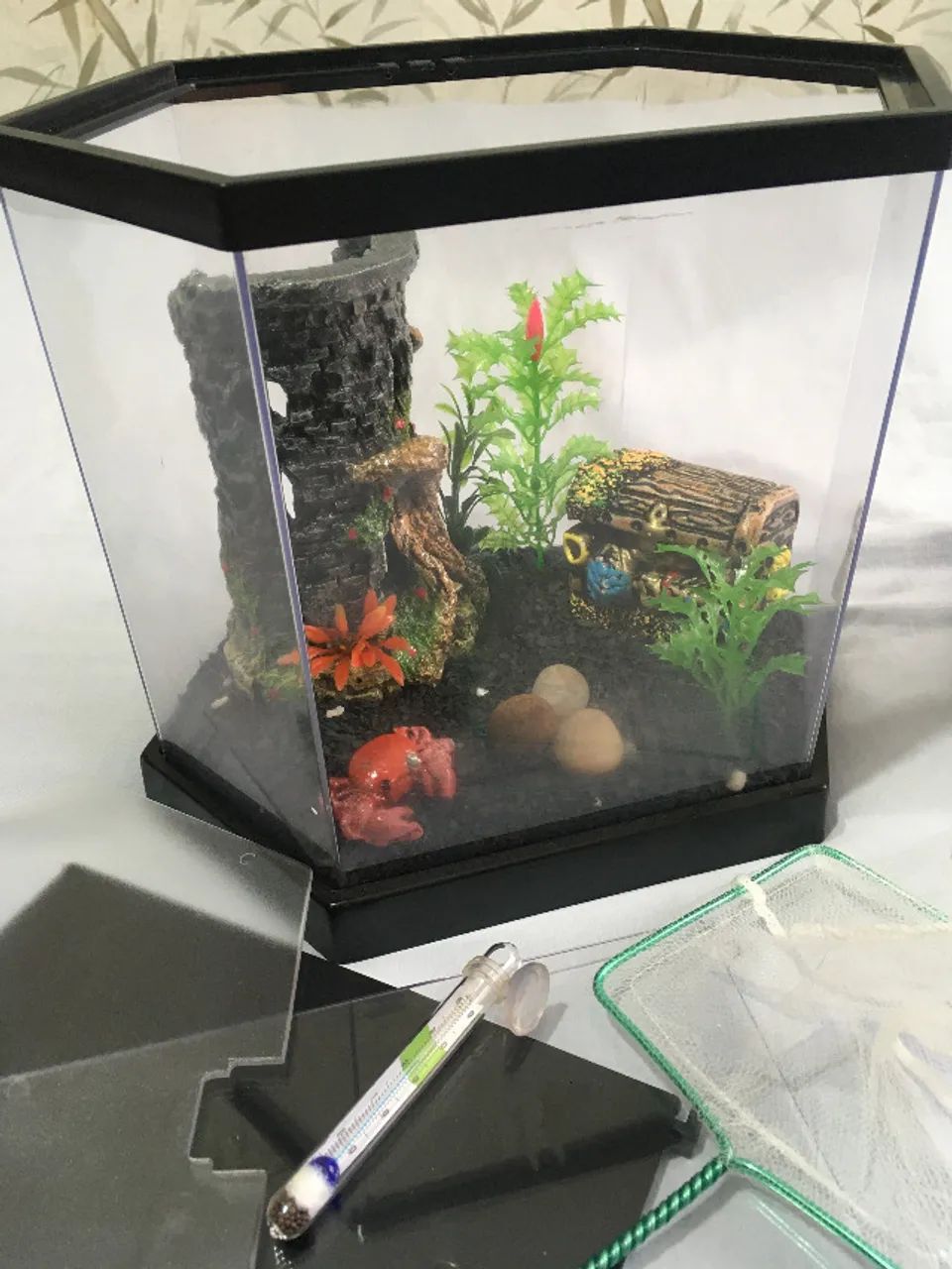 Aquários em acrílico transparente (Excelente) - Foto 3