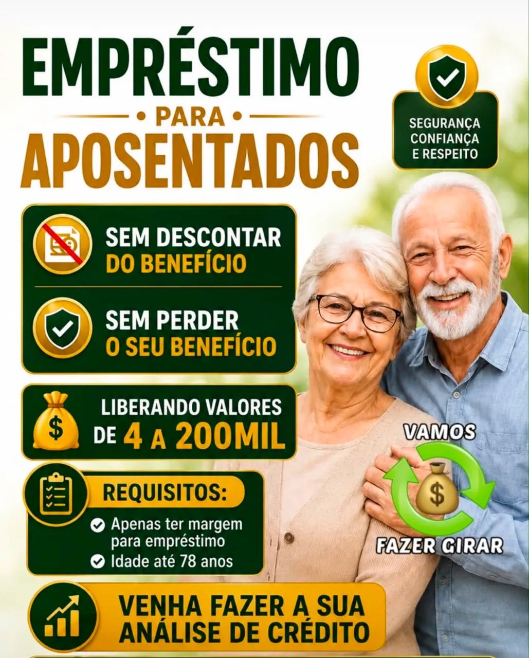 Empre CLT e aposentads 