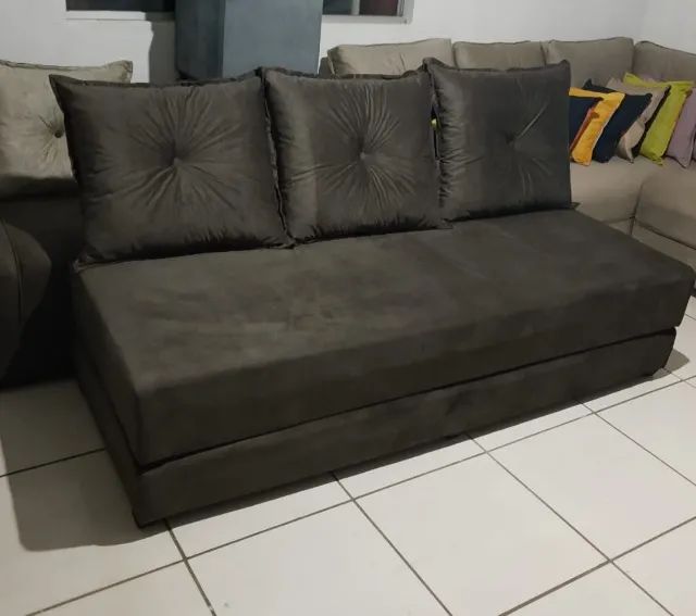 sofa cama novo...entrega gratis - Foto 2