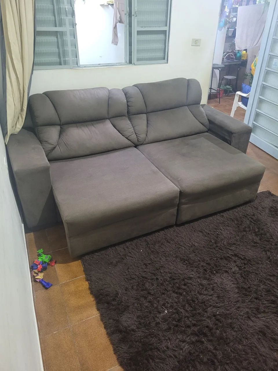 Sofá Retrátil grande apenas 428 - Foto 5