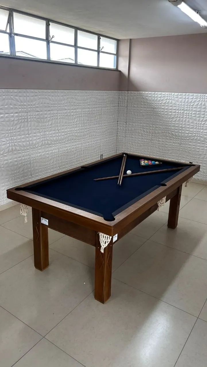 Mesa de Bilhar 2,30 x 1,30  MDF NAVAL  - Foto 2