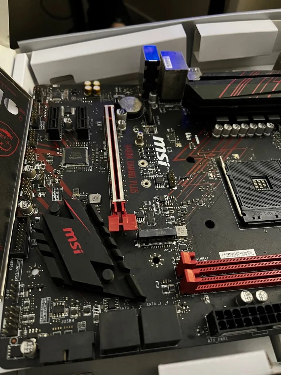 Placa mãe MSI B450M AM4 Atualizada  - Foto 2