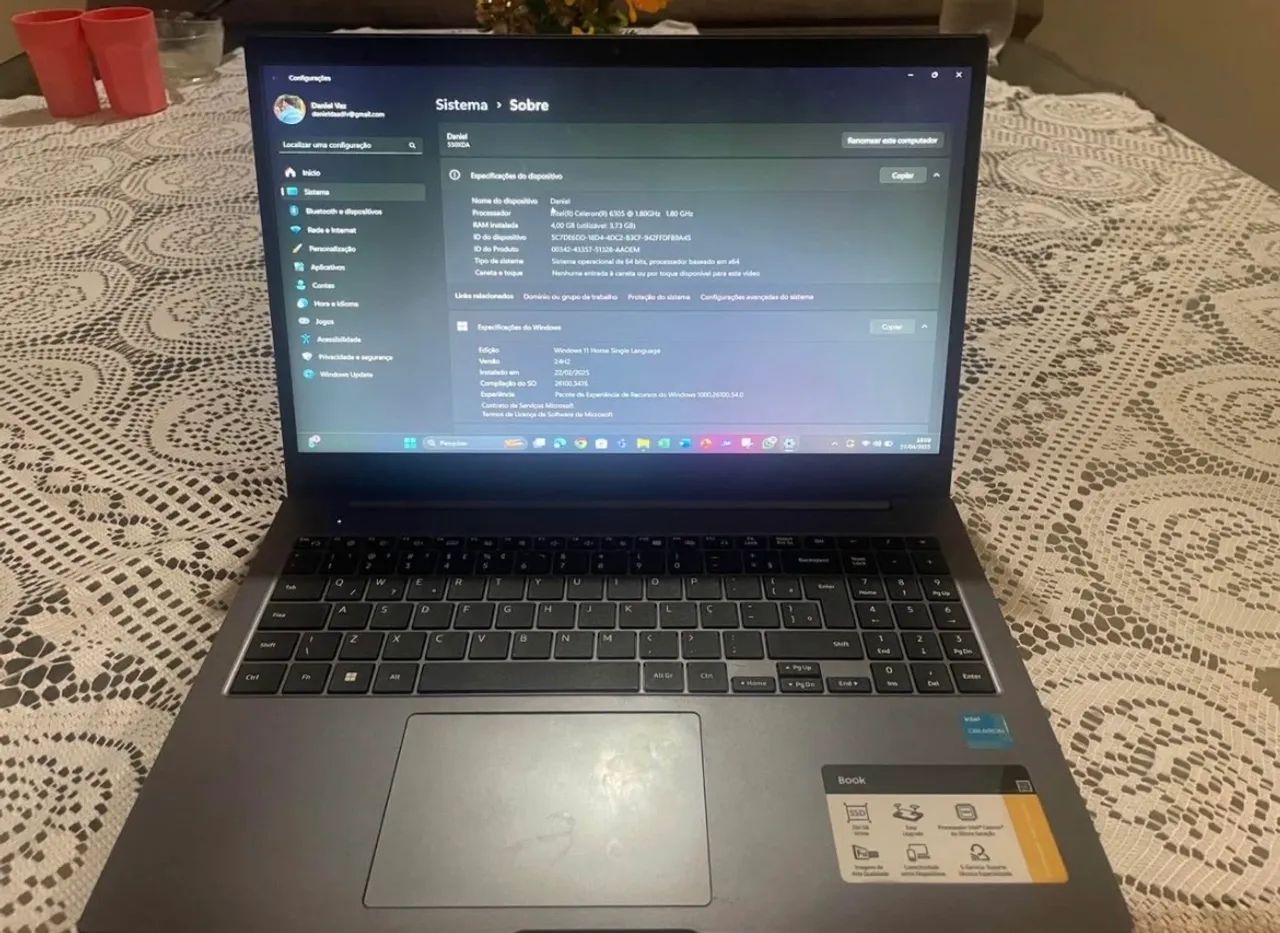 Notebook Samsung Book - Foto 2
