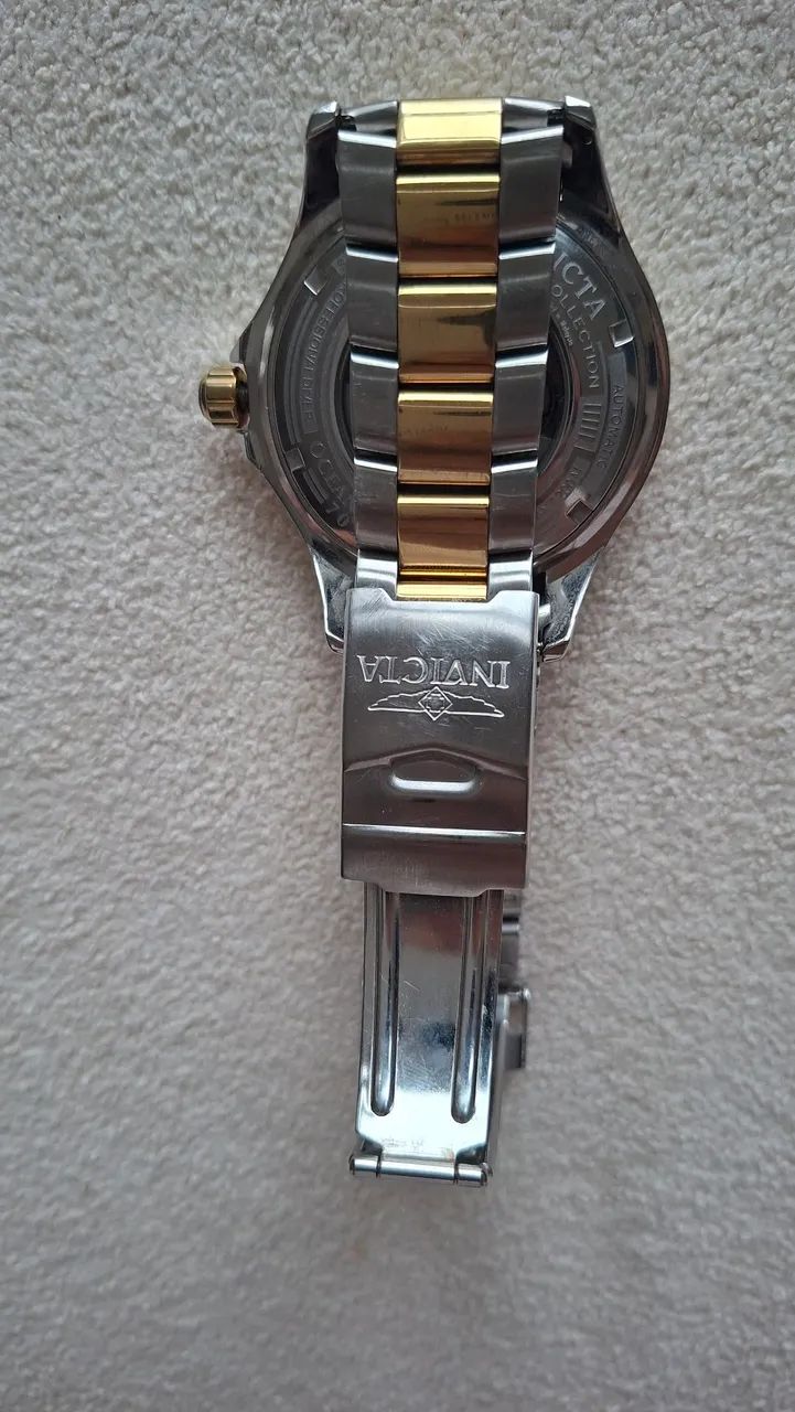 Relógio Invicta dourado automático - Foto 2