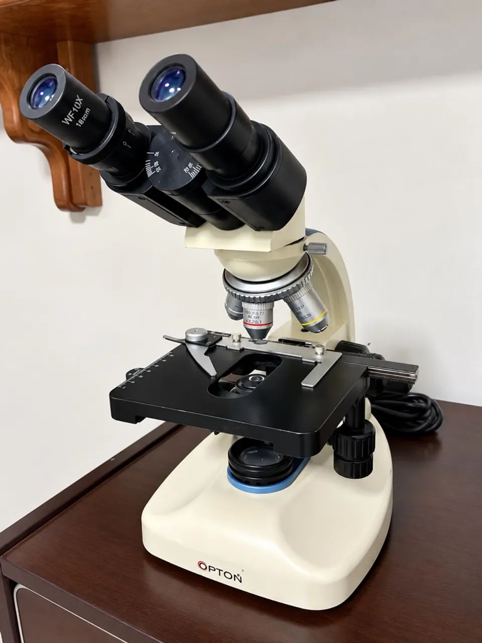 microscópio OPTON binocular  - Foto 2