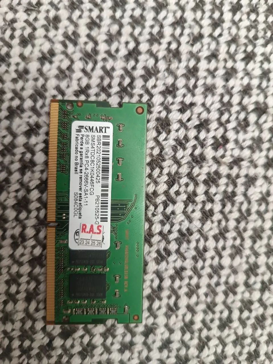 Memória notebook ddr4 8 gb 2666