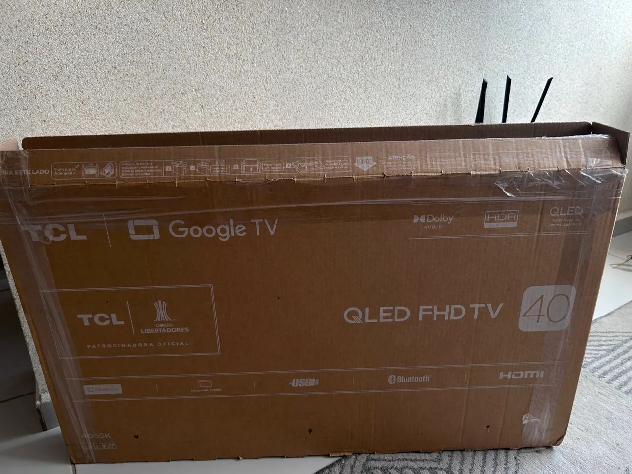 Vendo TV TCL 40 polegadas 4K, com menos de 1 semana de uso. - Foto 5