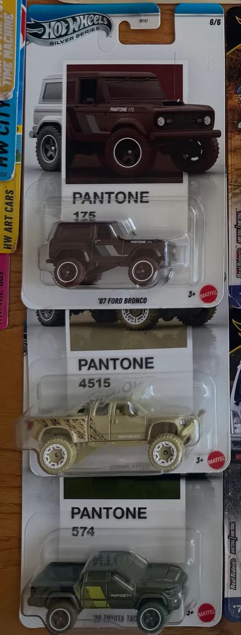 Hotwheels Pantone Silver Series