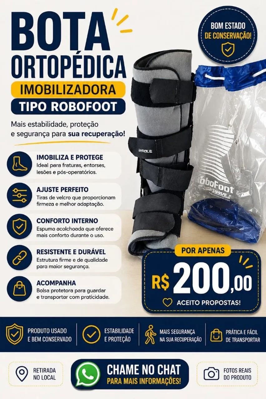 Bota ortopédica 