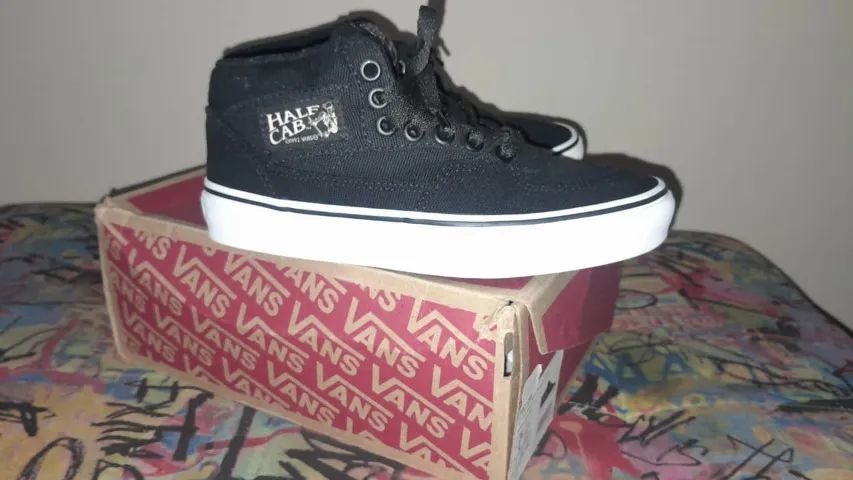 tênis vans half cab  black