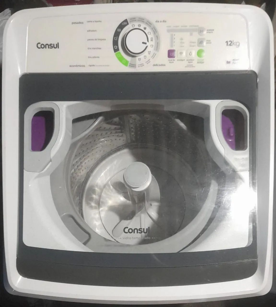 Vendo lavadora Consul 12kg cesto de inox 