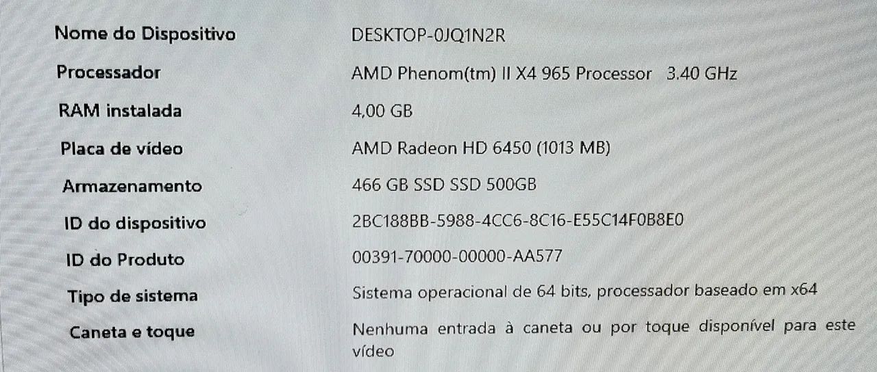 Computador completo Processador AMD Phenom(tm) II X4 965 (retirar em Piracicaba) - Foto 4